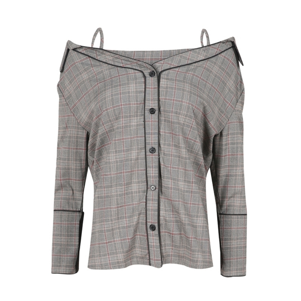 pixie market off shoulder shirt